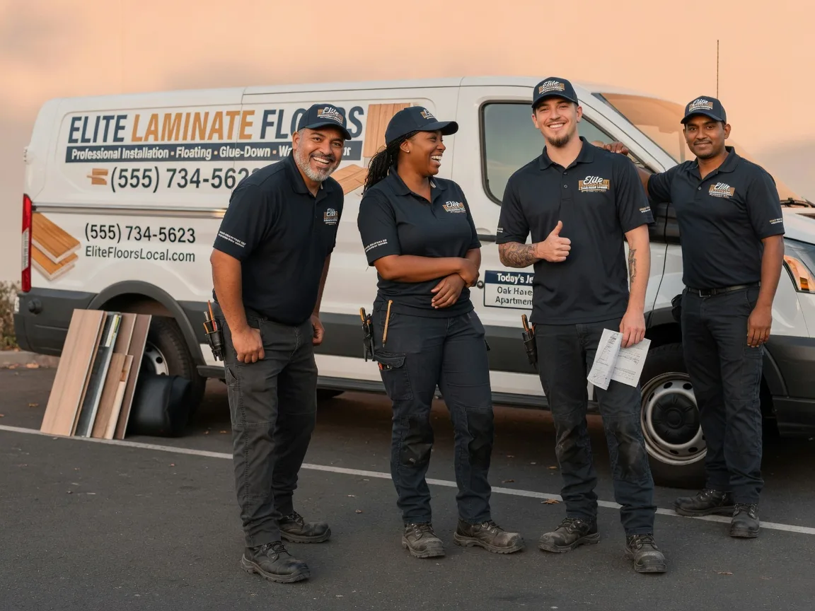 Laminate flooring installation company in Medina, ND